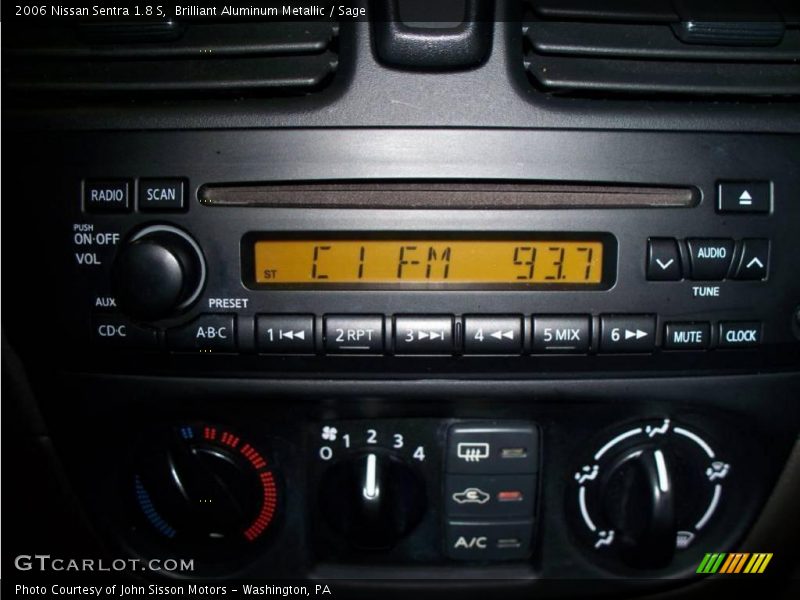 Brilliant Aluminum Metallic / Sage 2006 Nissan Sentra 1.8 S