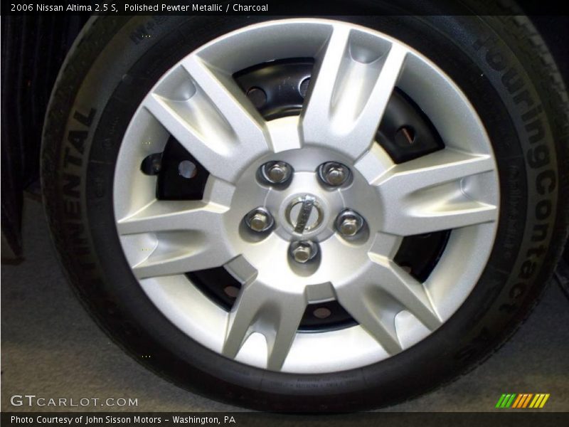 Polished Pewter Metallic / Charcoal 2006 Nissan Altima 2.5 S