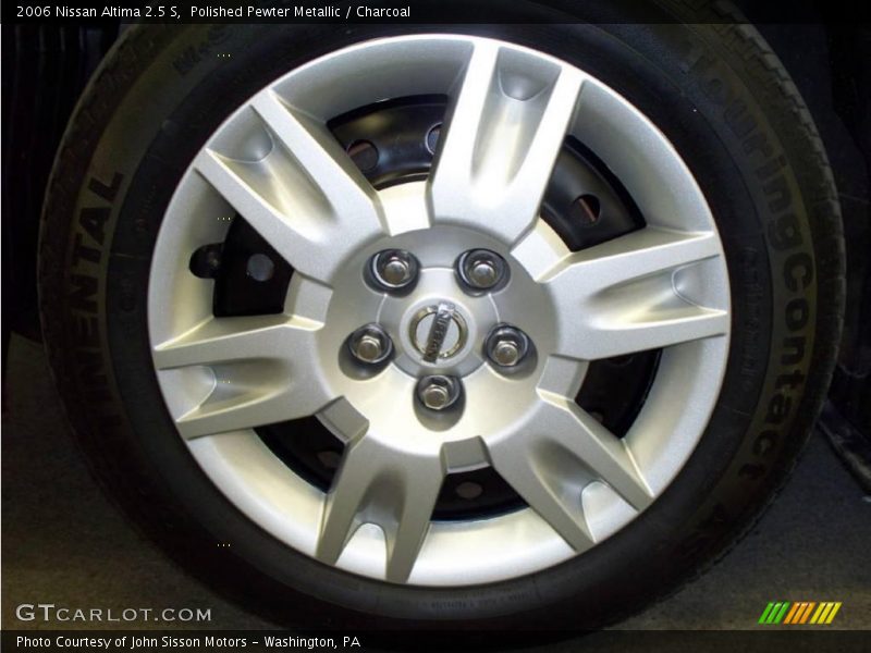 Polished Pewter Metallic / Charcoal 2006 Nissan Altima 2.5 S