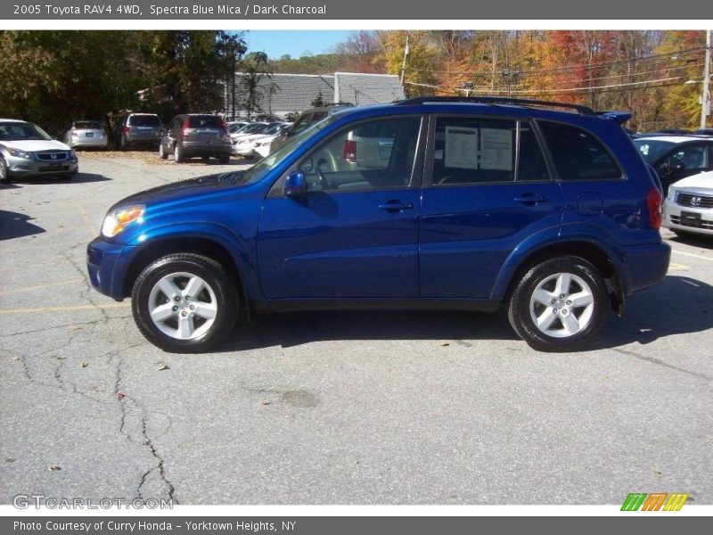 Spectra Blue Mica / Dark Charcoal 2005 Toyota RAV4 4WD