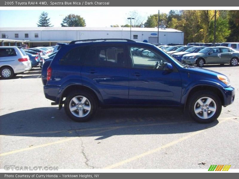 Spectra Blue Mica / Dark Charcoal 2005 Toyota RAV4 4WD