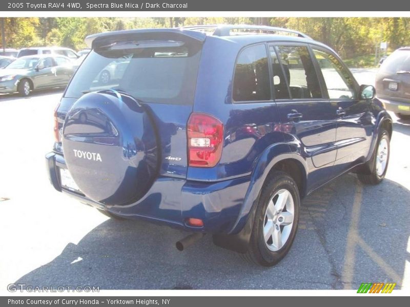 Spectra Blue Mica / Dark Charcoal 2005 Toyota RAV4 4WD