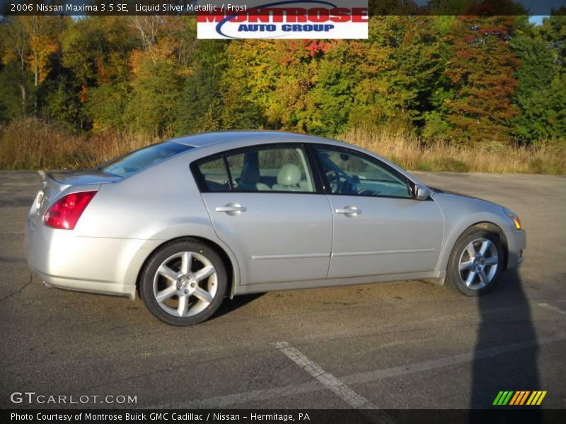 Liquid Silver Metallic / Frost 2006 Nissan Maxima 3.5 SE
