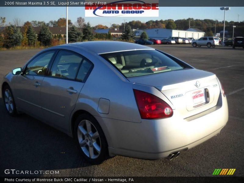 Liquid Silver Metallic / Frost 2006 Nissan Maxima 3.5 SE