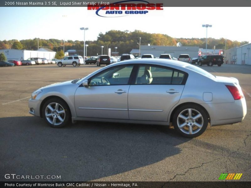 Liquid Silver Metallic / Frost 2006 Nissan Maxima 3.5 SE