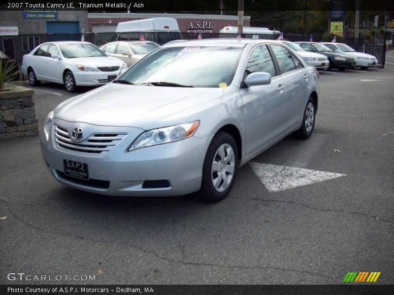 Titanium Metallic / Ash 2007 Toyota Camry LE