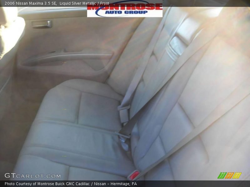 Liquid Silver Metallic / Frost 2006 Nissan Maxima 3.5 SE