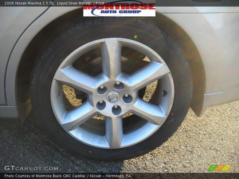 Liquid Silver Metallic / Frost 2006 Nissan Maxima 3.5 SE