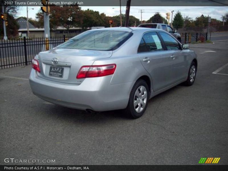 Titanium Metallic / Ash 2007 Toyota Camry LE