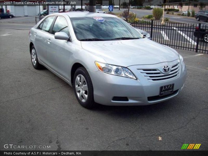 Titanium Metallic / Ash 2007 Toyota Camry LE