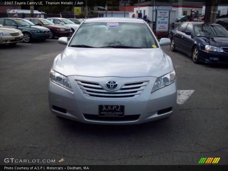 Titanium Metallic / Ash 2007 Toyota Camry LE