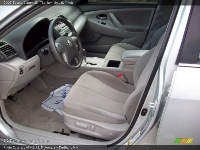 Titanium Metallic / Ash 2007 Toyota Camry LE