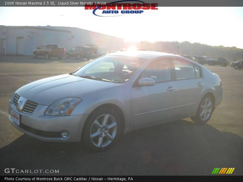 Liquid Silver Metallic / Frost 2006 Nissan Maxima 3.5 SE