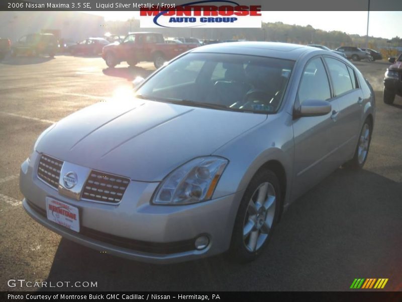 Liquid Silver Metallic / Frost 2006 Nissan Maxima 3.5 SE