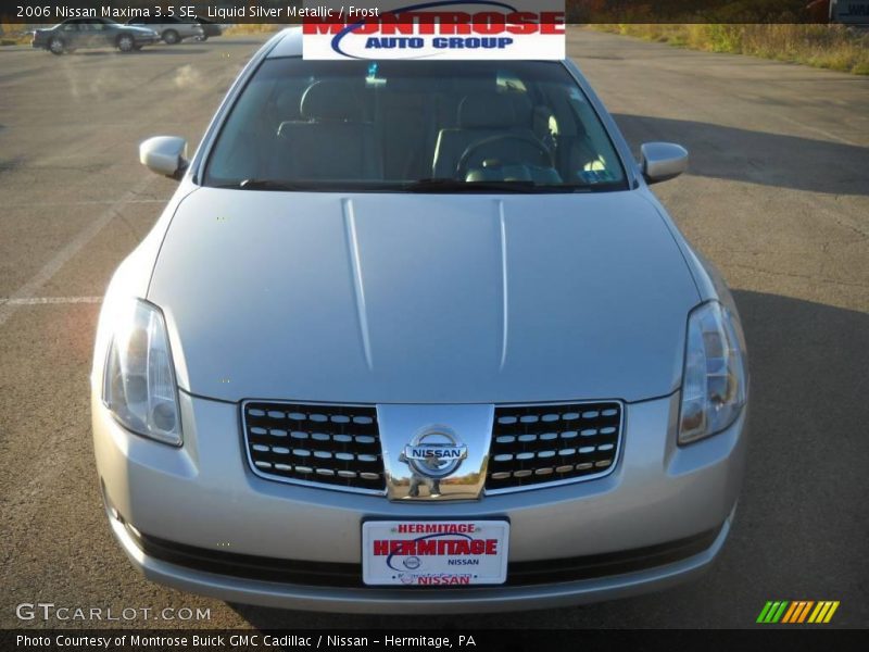 Liquid Silver Metallic / Frost 2006 Nissan Maxima 3.5 SE
