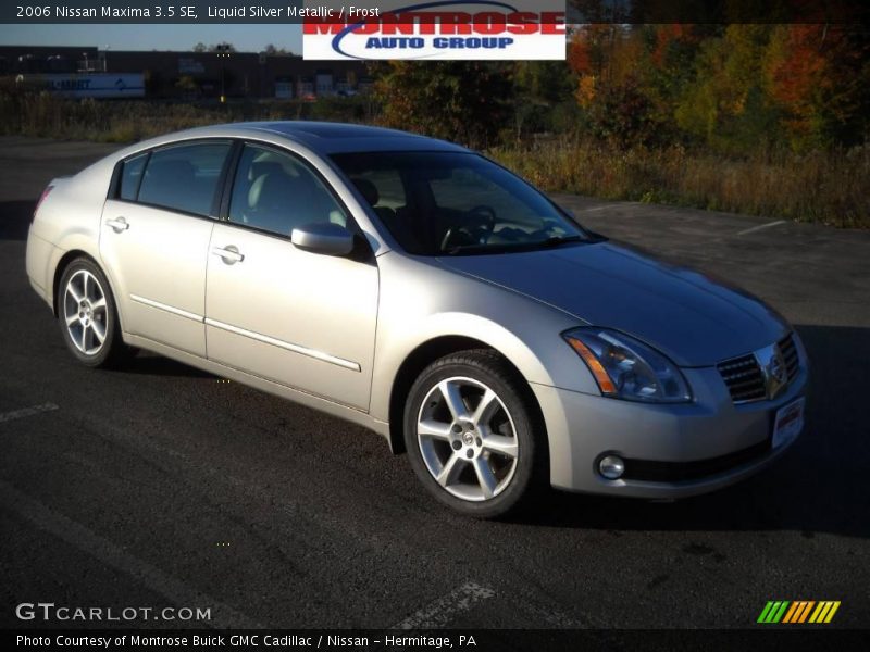 Liquid Silver Metallic / Frost 2006 Nissan Maxima 3.5 SE