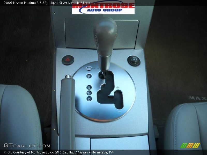 Liquid Silver Metallic / Frost 2006 Nissan Maxima 3.5 SE