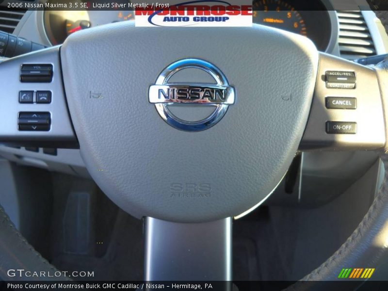 Liquid Silver Metallic / Frost 2006 Nissan Maxima 3.5 SE