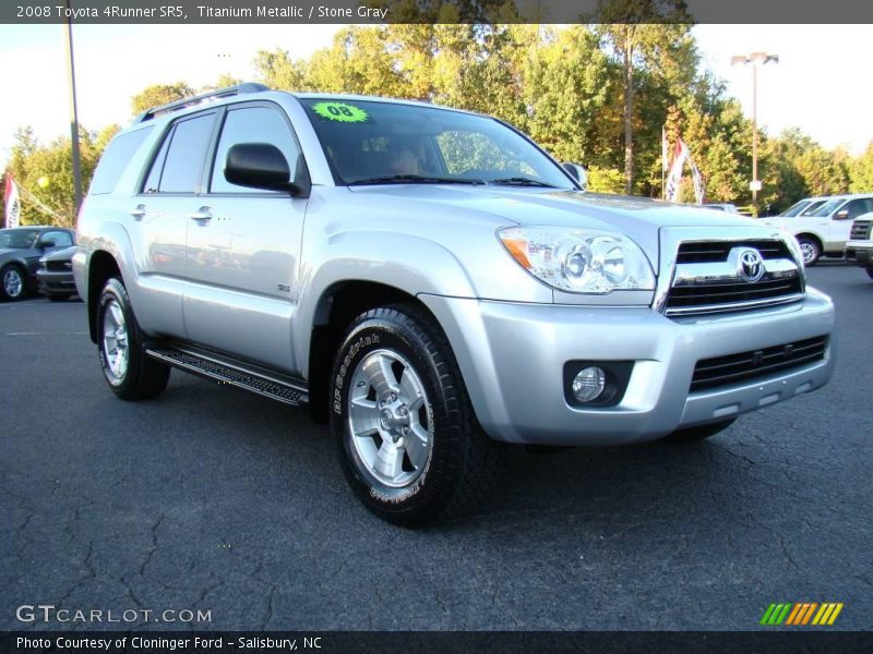 Titanium Metallic / Stone Gray 2008 Toyota 4Runner SR5