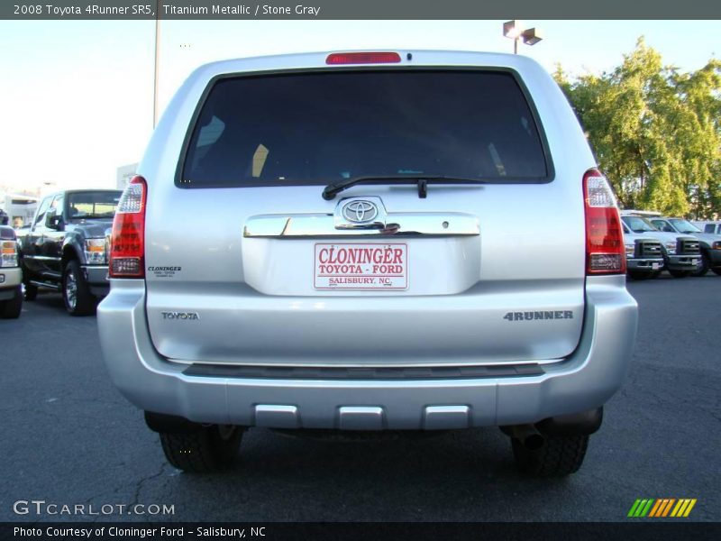 Titanium Metallic / Stone Gray 2008 Toyota 4Runner SR5