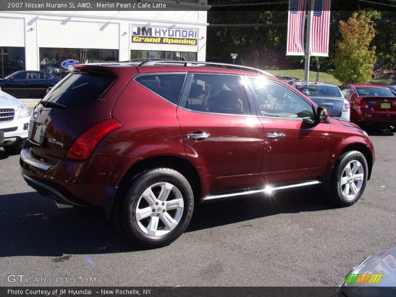 Merlot Pearl / Cafe Latte 2007 Nissan Murano SL AWD