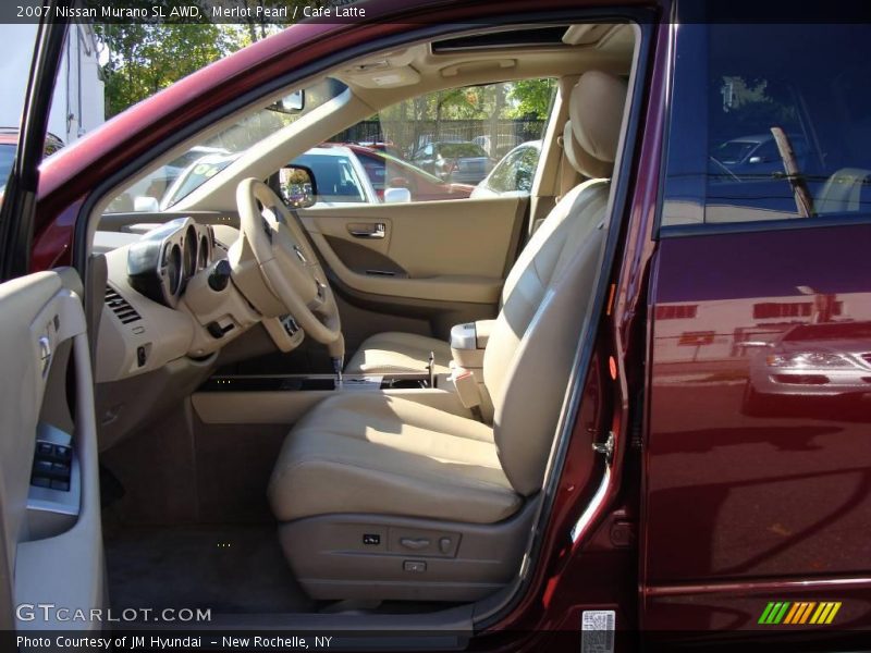 Merlot Pearl / Cafe Latte 2007 Nissan Murano SL AWD