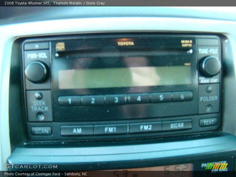 Titanium Metallic / Stone Gray 2008 Toyota 4Runner SR5