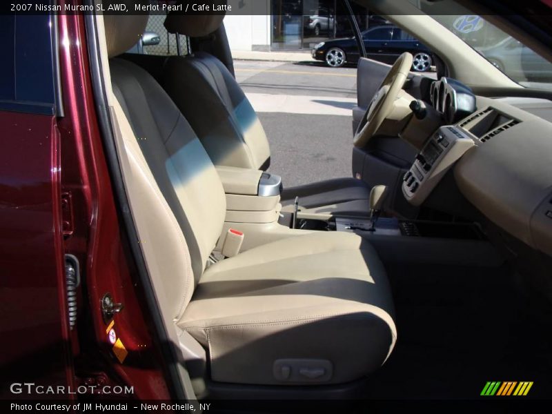 Merlot Pearl / Cafe Latte 2007 Nissan Murano SL AWD