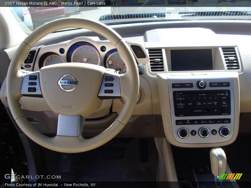 Merlot Pearl / Cafe Latte 2007 Nissan Murano SL AWD