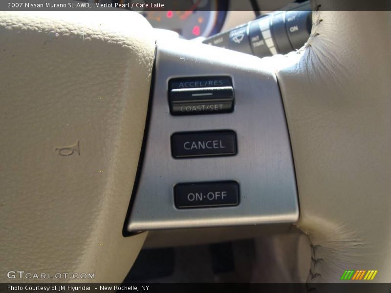 Merlot Pearl / Cafe Latte 2007 Nissan Murano SL AWD