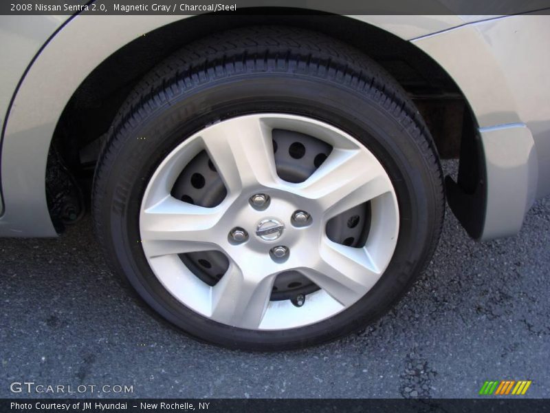 Magnetic Gray / Charcoal/Steel 2008 Nissan Sentra 2.0