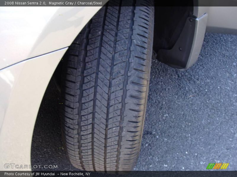 Magnetic Gray / Charcoal/Steel 2008 Nissan Sentra 2.0