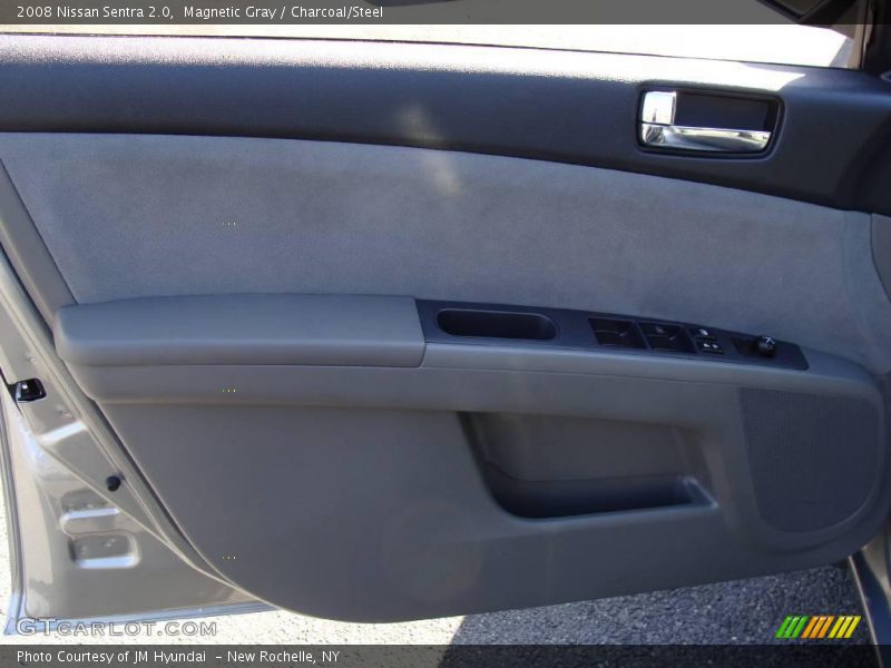 Magnetic Gray / Charcoal/Steel 2008 Nissan Sentra 2.0