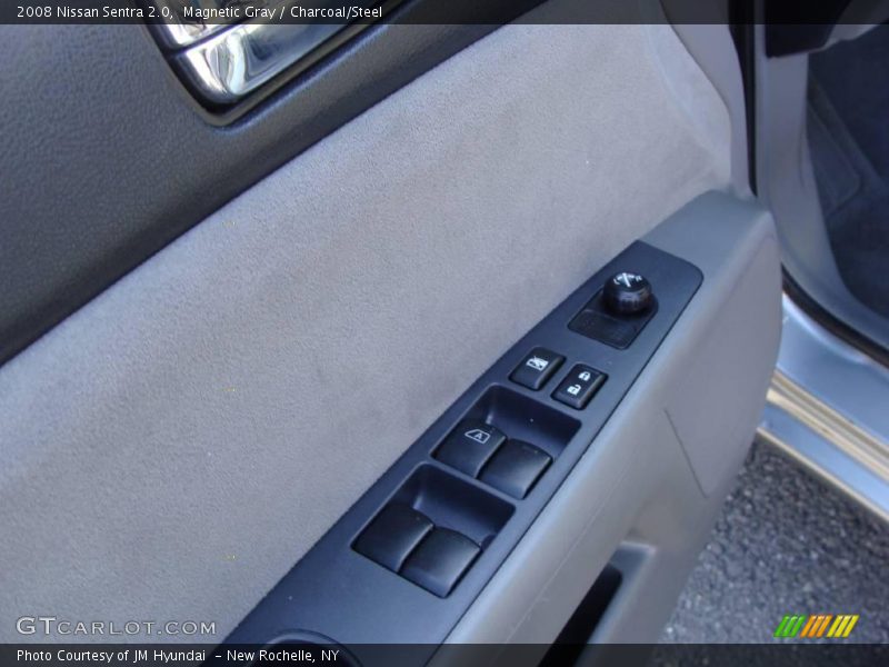 Magnetic Gray / Charcoal/Steel 2008 Nissan Sentra 2.0