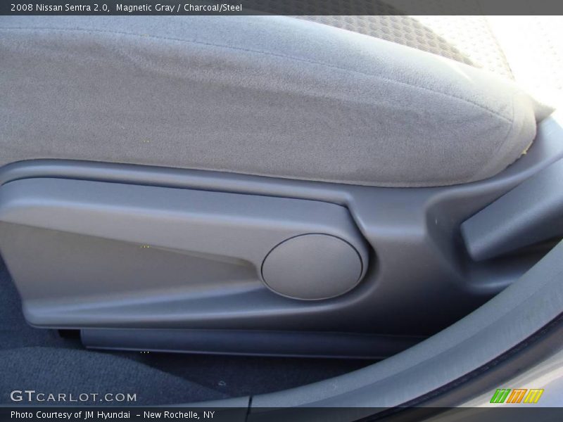 Magnetic Gray / Charcoal/Steel 2008 Nissan Sentra 2.0