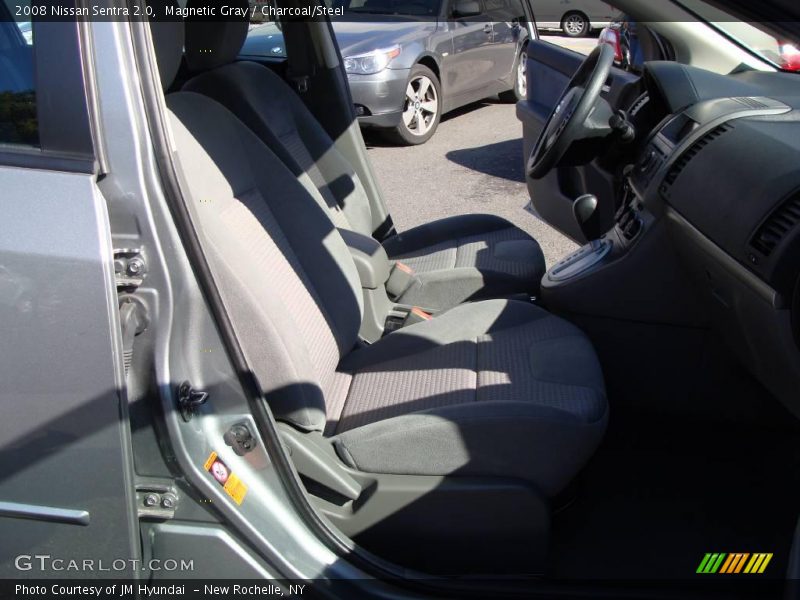Magnetic Gray / Charcoal/Steel 2008 Nissan Sentra 2.0