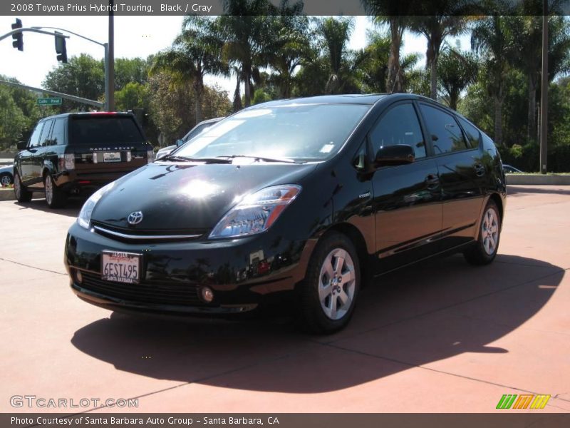Black / Gray 2008 Toyota Prius Hybrid Touring