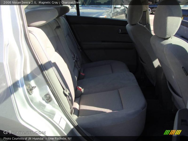 Magnetic Gray / Charcoal/Steel 2008 Nissan Sentra 2.0