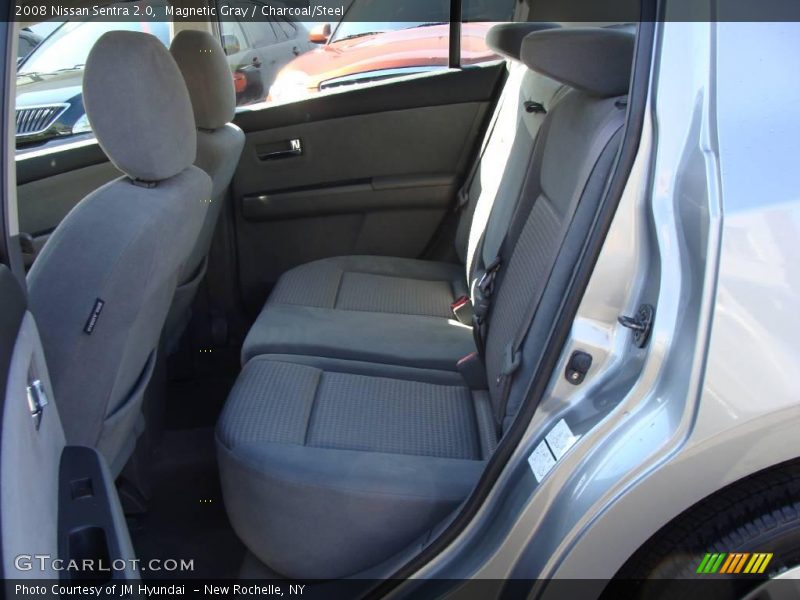 Magnetic Gray / Charcoal/Steel 2008 Nissan Sentra 2.0