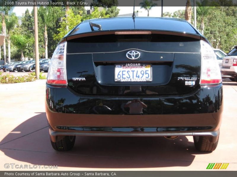 Black / Gray 2008 Toyota Prius Hybrid Touring