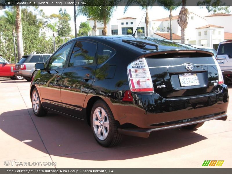 Black / Gray 2008 Toyota Prius Hybrid Touring