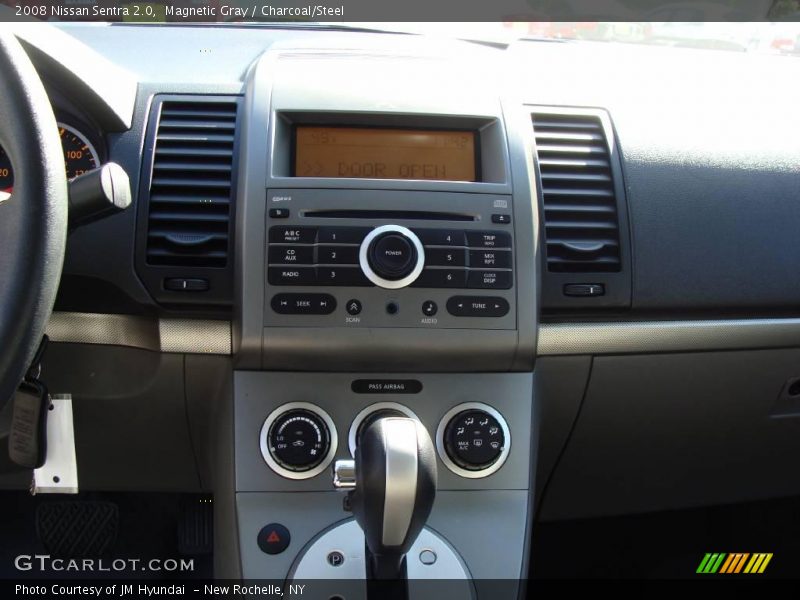 Magnetic Gray / Charcoal/Steel 2008 Nissan Sentra 2.0