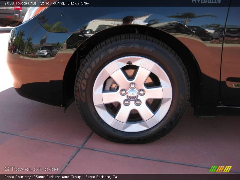 Black / Gray 2008 Toyota Prius Hybrid Touring