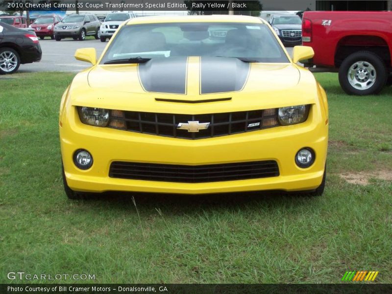 Rally Yellow / Black 2010 Chevrolet Camaro SS Coupe Transformers Special Edition