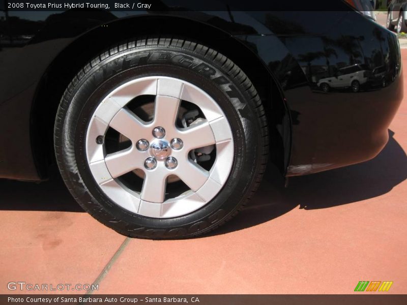 Black / Gray 2008 Toyota Prius Hybrid Touring