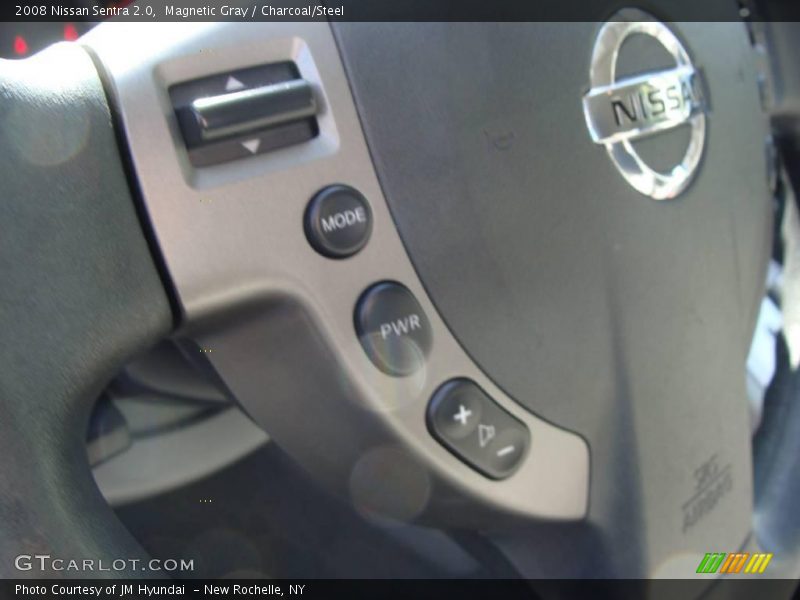 Magnetic Gray / Charcoal/Steel 2008 Nissan Sentra 2.0
