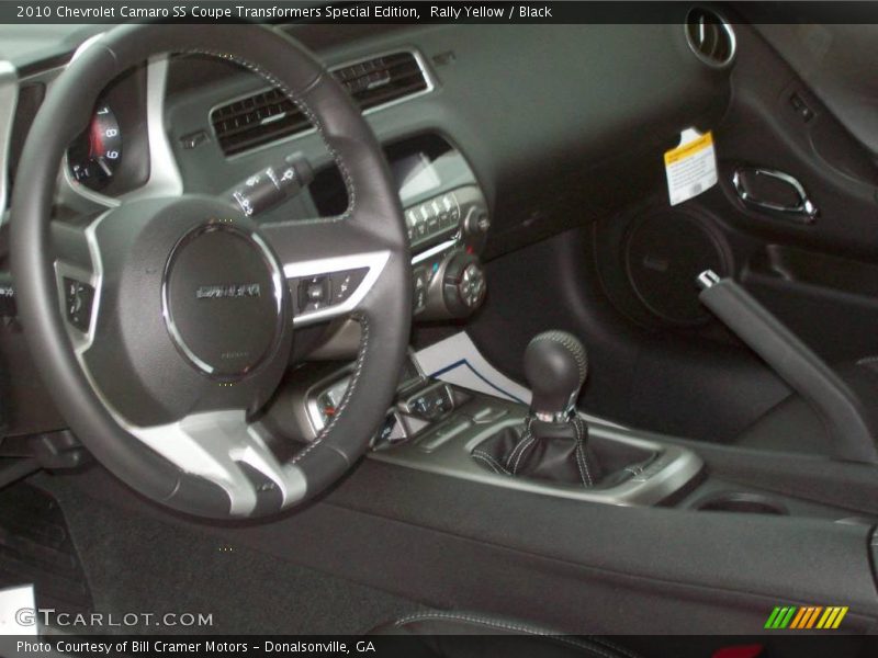 Rally Yellow / Black 2010 Chevrolet Camaro SS Coupe Transformers Special Edition