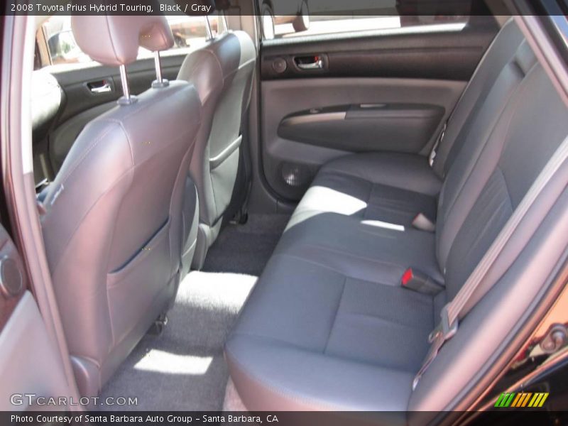 Black / Gray 2008 Toyota Prius Hybrid Touring