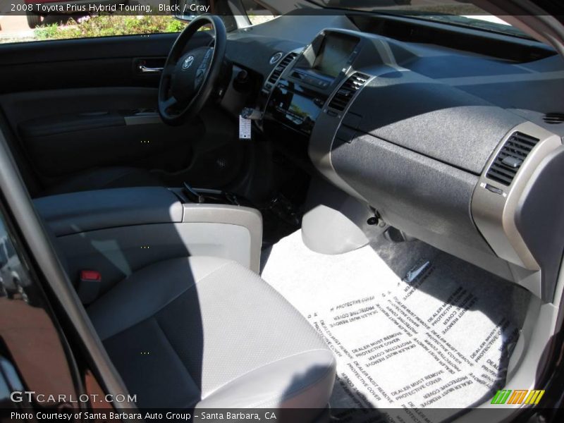 Black / Gray 2008 Toyota Prius Hybrid Touring