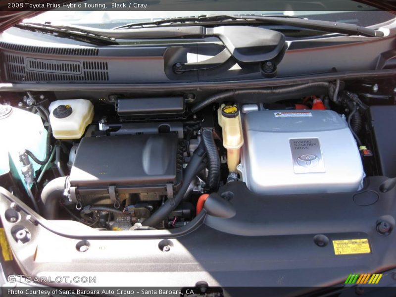 Black / Gray 2008 Toyota Prius Hybrid Touring